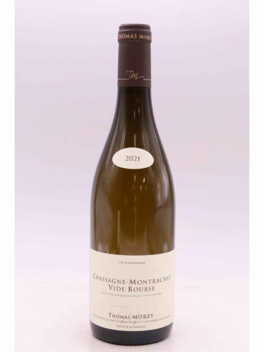 Thomas Morey Chassagne Montrachet Blanc Vide Bourse 1er Cru 2021