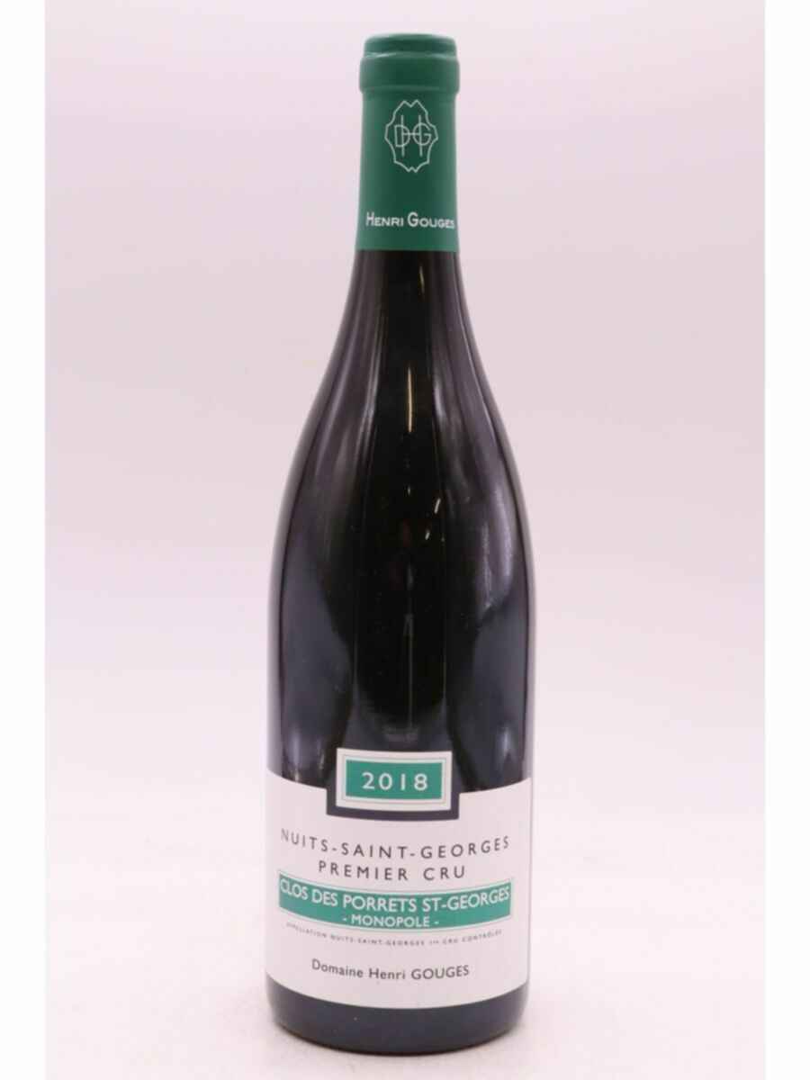Henri Gouges Nuits Saint Georges Clos Des Porrets Saint Georges 1er Cru 2018