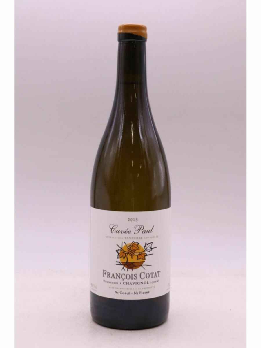 Francois Cotat Sancerre Cuvee Paul 2013