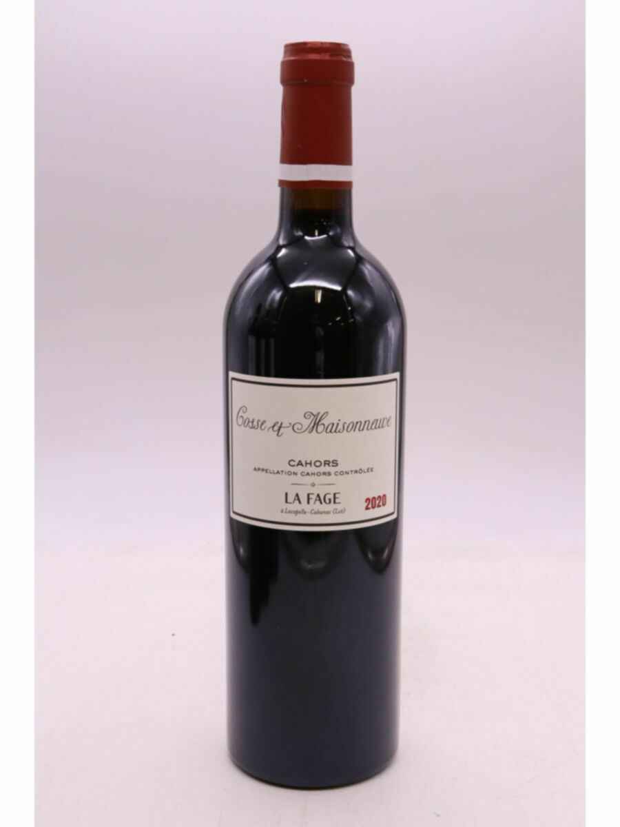 Cosse Maisonneuve Cahors La Fage 2020