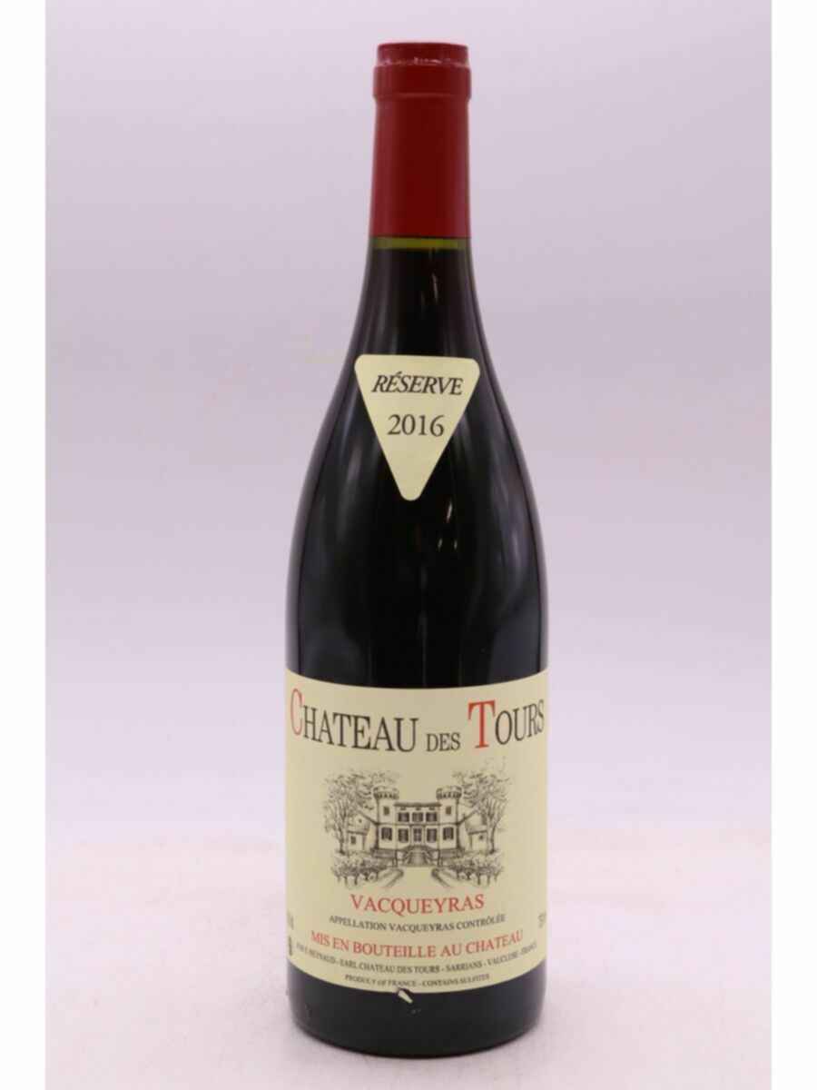 Rayas Chateau Des Tours Vacqueyras Rouge 2016