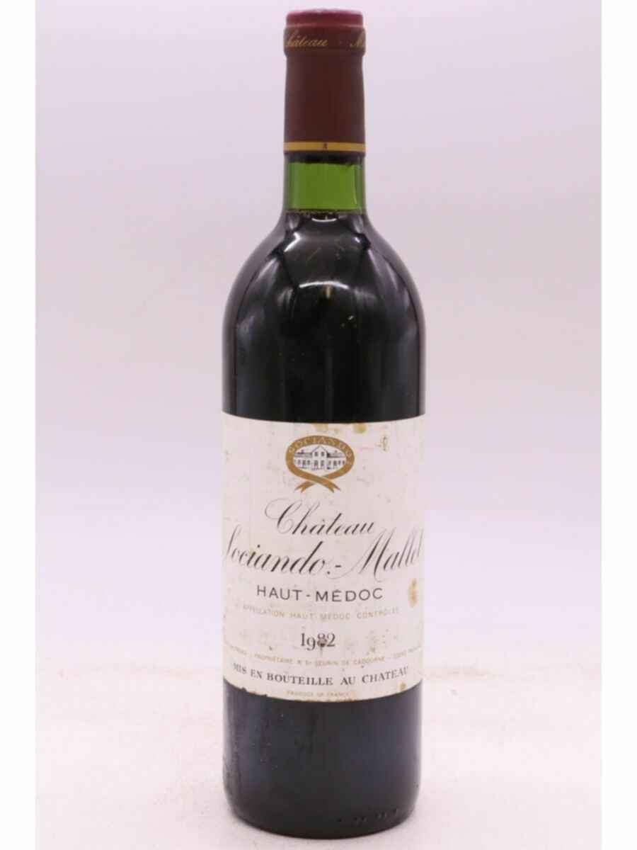 Chateau Sociando Mallet 1982
