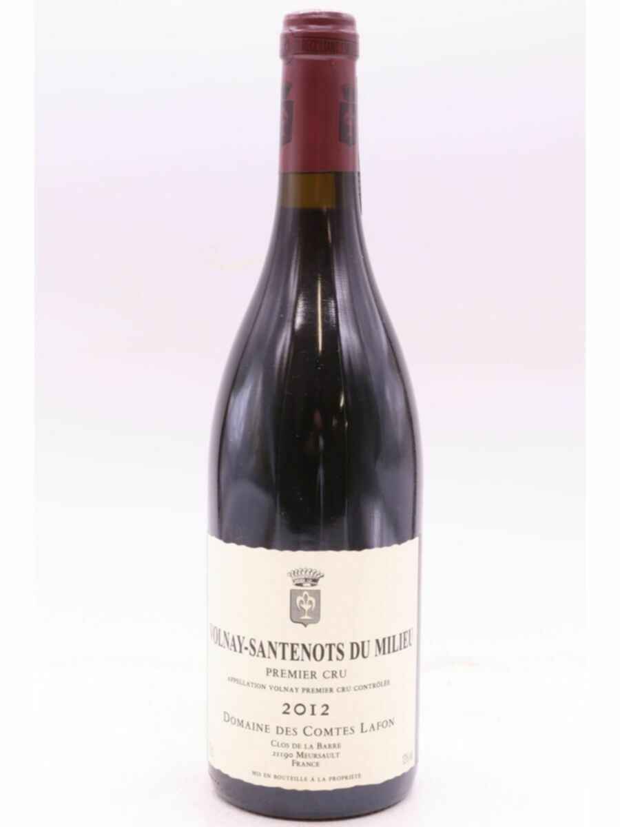 Des Comtes Lafon Volnay Santenots Du Milieu 1er Cru 2012