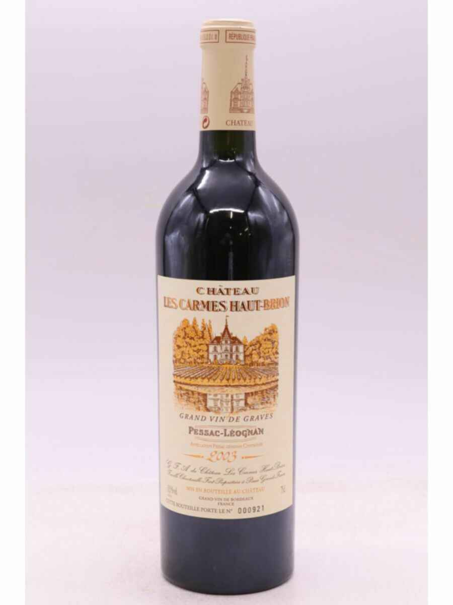 Chateau Les Carmes Haut Brion 2003