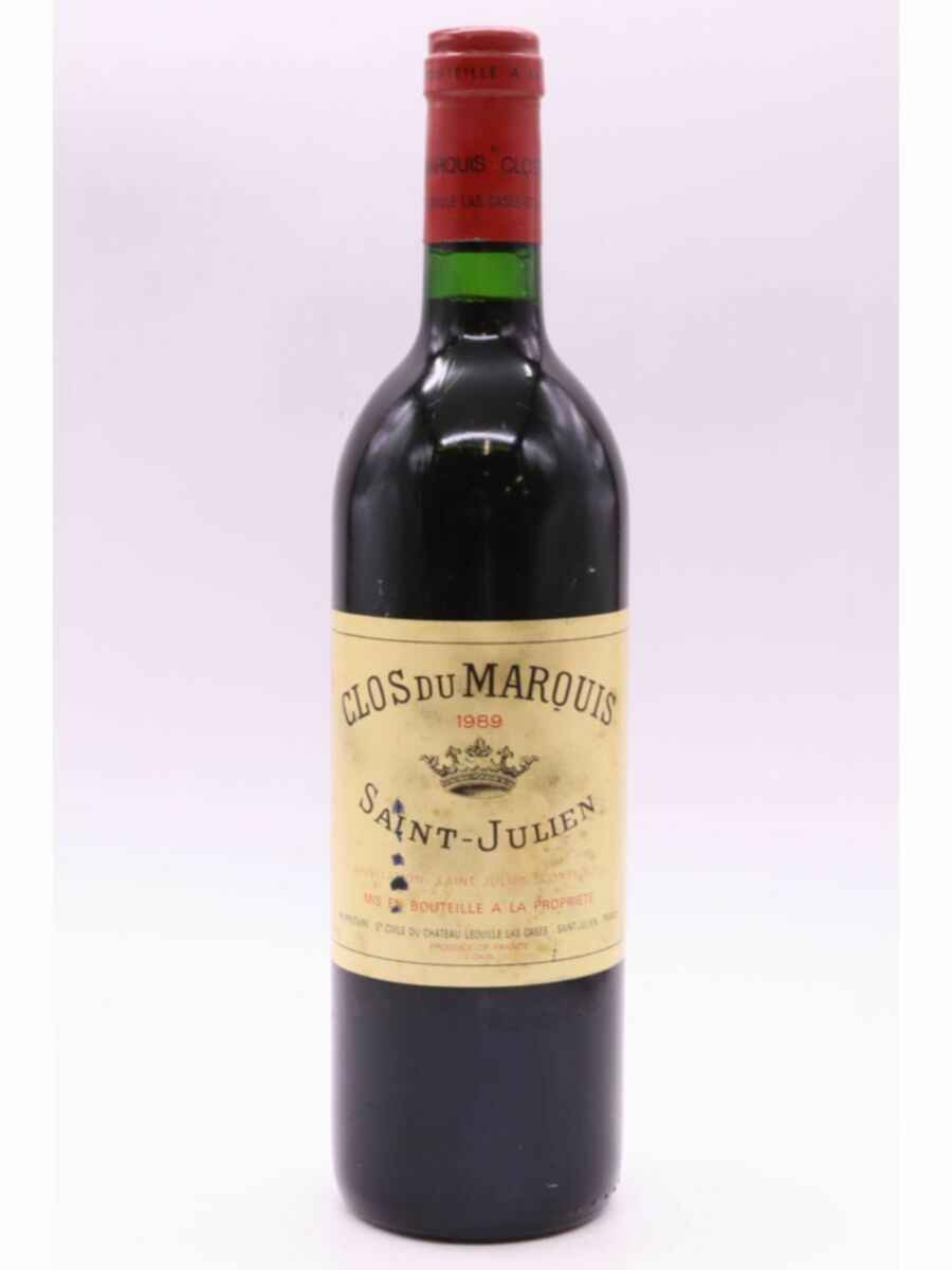 Chateau Leoville Las Cases Clos Du Marquis 1989