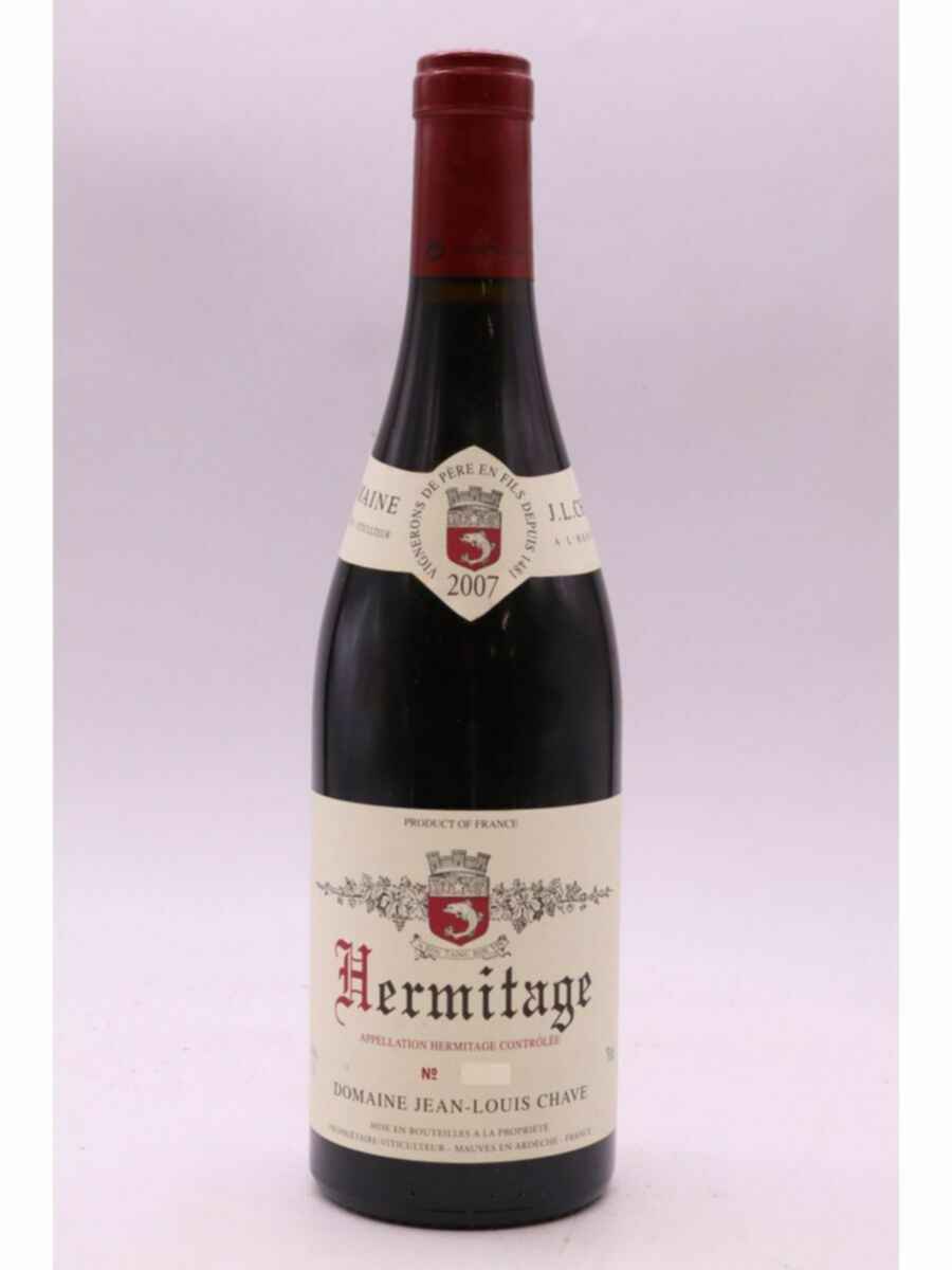 Jean Louis Chave Hermitage Rouge 2007