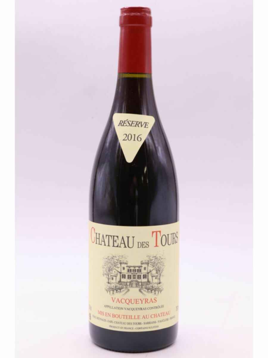 Rayas Chateau Des Tours Vacqueyras Rouge 2016