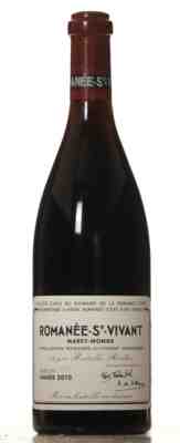 De La Romanee Conti Romanee Saint Vivant Grand Cru 2010