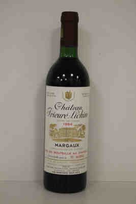 Chateau Prieure Lichine 1984
