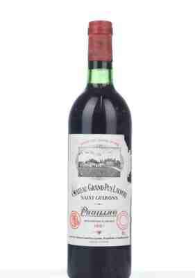Chateau Grand Puy Lacoste 1981